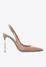 Dolce & Gabbana Lollo 105 Slingback Satin Pumps Pink CG0776 A7630-8H056