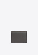 Dolce & Gabbana 3D-Effect Logo Leather Cardholder Gray BP1643 AT489-80748