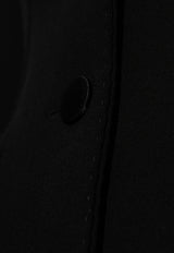 Dolce & Gabbana Single-Breasted Wool Blend Blazer Black F27AWT FUBF1-N0000