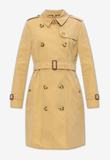 Burberry The Kensington Trench Coat Beige 8079411 A1366-HONEY