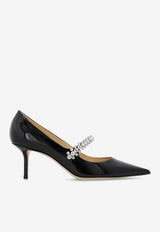 Jimmy Choo Bing 65 Patent Leather Pumps Black BING PUMP 65 PAT-BLACK