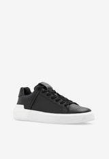Balmain B-Court Leather Low-Top Sneakers Black CN1VI690 LVTR-EAB