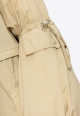 Moncler Lins Long Parka Coat Beige J10931A00088 53333-207