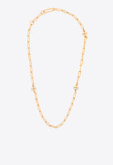 Tory Burch Good Luck Chain-Link Necklace Gold 150517 0-720