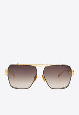 Balmain Premier Aviator Sunglasses Gray BPS-155A-61 0-0