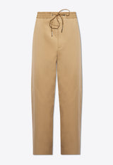 Moncler Straight-Leg Track Pants Beige J10912A00037 597LL-202