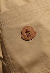 Moncler Straight-Leg Track Pants Beige J10912A00037 597LL-202
