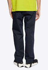 Moncler Elasticated Waistband Track Pants Navy Blue J10912A00037 597LL-77B