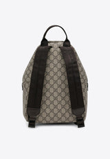 Gucci Kids Boys GG Supreme Backpack Beige 782708FAC4E/R_GUC-9771