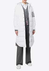 Thom Browne 4-bar Stripes Padded Parka White FOD025X05222_100