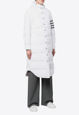 Thom Browne 4-bar Stripes Padded Parka White FOD025X05222_100