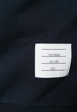 Thom Browne Signature Loopback Sweatshirt Navy MJT085A03377_415