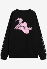 Gucci Graphic Print Logo Sweatshirt Black 784413XJG74/Q_GUC-1152