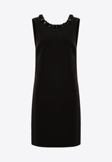 P.A.R.O.S.H Sequin-Embellished Mini Dress Black D721905PUPPY_013