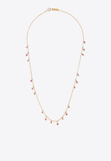 Isabel Marant Leaf Pendant Cable-Chain Necklace Gold CO0002FAA3B01B_40JR