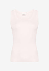 P.A.R.O.S.H Ribbed Knit Tank Top Pink D540712CIPRIA24_085