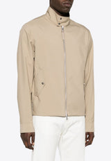 Moncler Chaberton Appliqué-Logo Jacket J10911A00142597IF_23O Beige