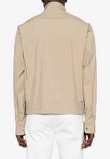 Moncler Chaberton Appliqué-Logo Jacket J10911A00142597IF_23O Beige