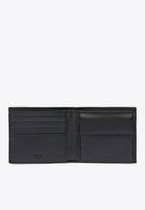 Prada Logo Lettering Leather Wallet Black 2MO738QME_F0002