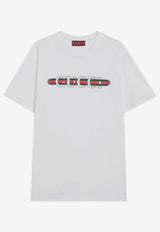 Gucci Signature Web Logo T-shirt White 788093XJGL6/R_GUC-9074