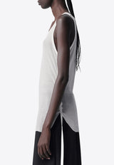 Ann Demeulemeester Mara Wrinkled Tank Top White B0011982FA434_002