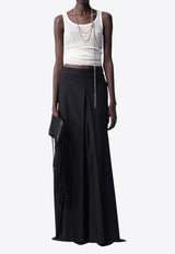 Ann Demeulemeester Mara Wrinkled Tank Top White B0011982FA434_002