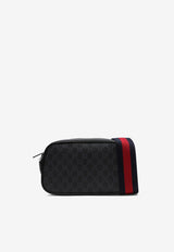 Gucci GG Supreme Messenger Bag Black 792097FADJA/P_GUC-1042