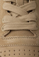 Prada Downtown Suede Low-Top Sneakers Beige 1E792MFD030Z5O_F0379