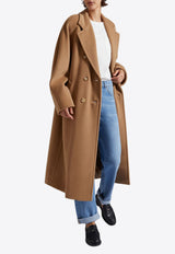 Max Mara Madame Wool and Cashmere Double-Breasted Coat Camel 2421018011600MADAME_001