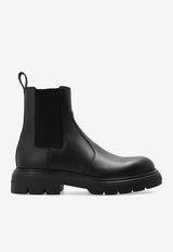Ferragamo Dollie Calf Leather Ankle Boots Black 01H402 DOLLIE 769818-NERO