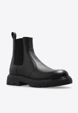 Ferragamo Dollie Calf Leather Ankle Boots Black 01H402 DOLLIE 769818-NERO