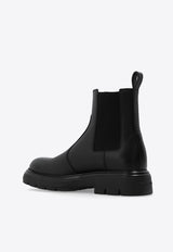 Ferragamo Dollie Calf Leather Ankle Boots Black 01H402 DOLLIE 769818-NERO