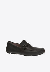 Ferragamo Front 4 Calf Leather Loafers Black 02B796 FRONT 4 713330-NERO