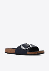 Birkenstock Madrid Big Buckle Slides Black 1006523 0-BLACK
