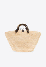 Dolce & Gabbana Medium Kendra Basket Tote Bag Beige BB7241 AR355-HA93M