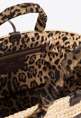 Dolce & Gabbana Medium Kendra Basket Tote Bag Beige BB7241 AR355-HA93M