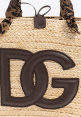 Dolce & Gabbana Medium Kendra Basket Tote Bag Beige BB7241 AR355-HA93M