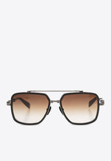 Balmain Officier Optical Glasses Brown BPS-108C-58 0-0