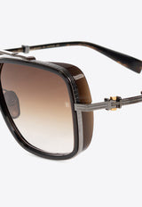 Balmain Officier Optical Glasses Brown BPS-108C-58 0-0