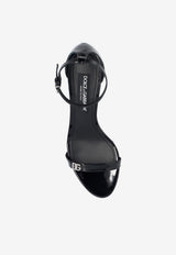 Dolce & Gabbana Keira 60 Patent Leather Sandals Black CR1677 AP622-80999