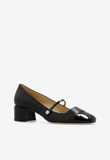 Jimmy Choo Elisa 45 Leather Pumps Black ELISA 45 PTZ-BLACK BLACK