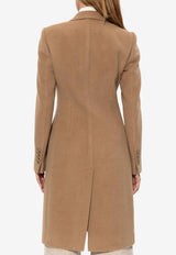 Dolce & Gabbana Single-Breasted Midi Coat Beige F0Q41T FU2L4-M0179