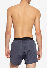 Tom Ford Logo-Waistband Boxer Shorts Gray T4LE51100 0-010