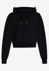 Jacquemus Logo-Embroidered Hooded Sweatshirt Black 241JS162 2341-990