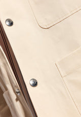 Jacquemus Jean Single-Breasted Blazer Cream 245JA038 1534-150