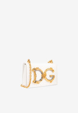 DG Girls Leather Shoulder Bag