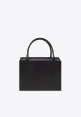 3.5 Leather Top Handle Bag