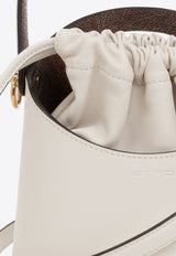 حقيبة كتف ميني ساتورنو من الجلد