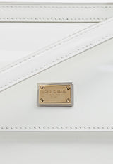 Dolce & Gabbana Elongated Sicily Leather Top Handle Bag White BB7652 A1037-80002