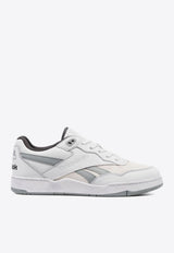 Off-White X Reebok BB 4000 Vintage II Leather Sneakers White RMIA013C99LEA002_605